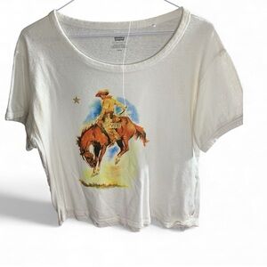 Levi's White Graphic Short Sleeve Tee